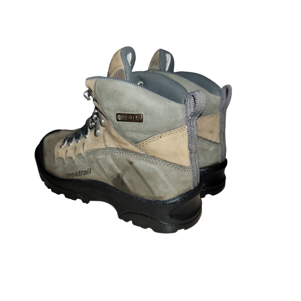 Montrail GentorX1283 Womens Brown Leather Ankle Hiking Boots Sz 7 - Picture 3 of 12
